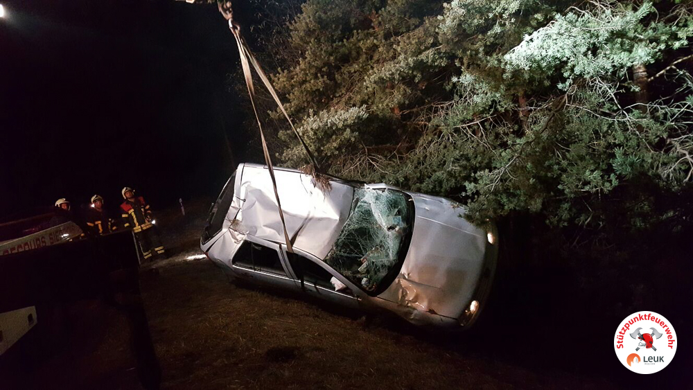 Verkehrsunfall Pfynwald Ermitage