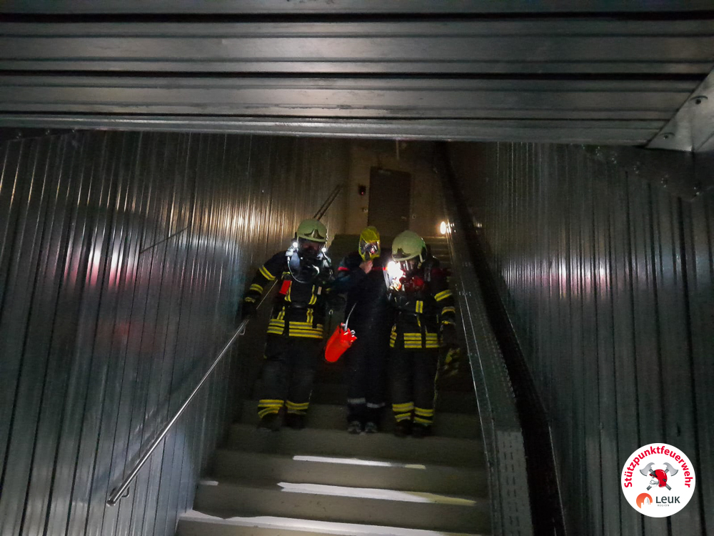 Atemschutz Satellitenbodenstation