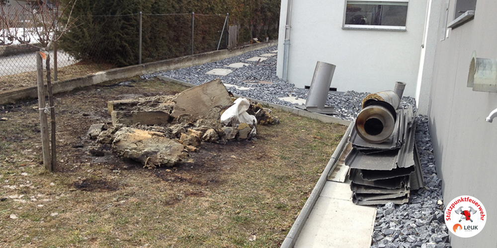 Dachstuhlbrand Nachtag